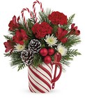 Send a Hug Sweet Stripes Bouquet in Beavercreek, Ohio, near Dayton, OH